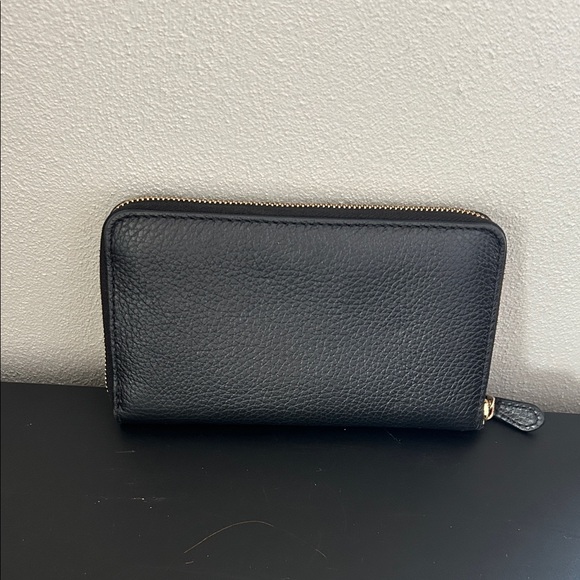 Coach Medium Black ID Wallet with Colorful Diary Embroidery C9104 - Picture 10 of 11